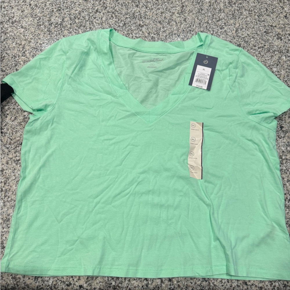 Mint Green Relaxed Short Sleeve T-Shirt